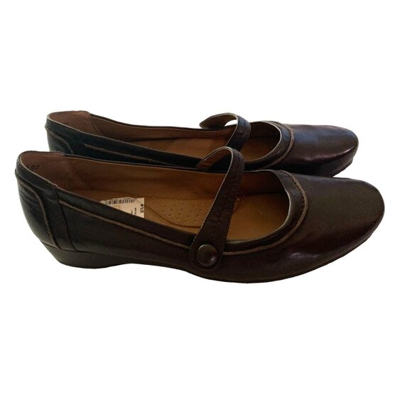 New Easy Spirit Dark Brown Womens Size 10 M JPKatrine Mary Jane Retails $75 - Picture 1 of 6